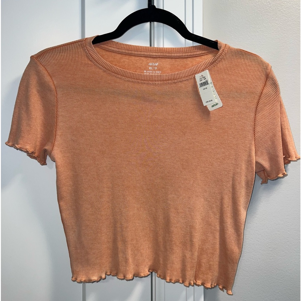 NWT Aerie Orange Crop Top Size XS